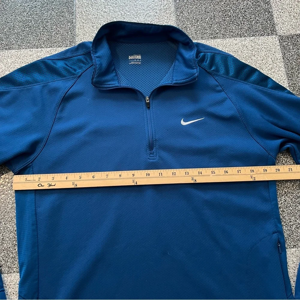 ❤️3/$15 Nike Fit Dry Women’s Royal Blue Quarter-Zip Pullover- Size M